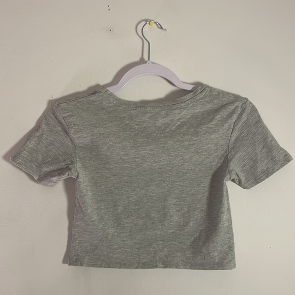 Addicted To French Fries Size 8 Primark Crop Top - Picture 3 of 6